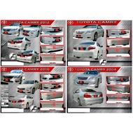 Toyota camry US SPEC ACV30 ACV40 ACV41 ACV50 2004 - 2015 RL front rear skirt lip trunk spoiler bodyk