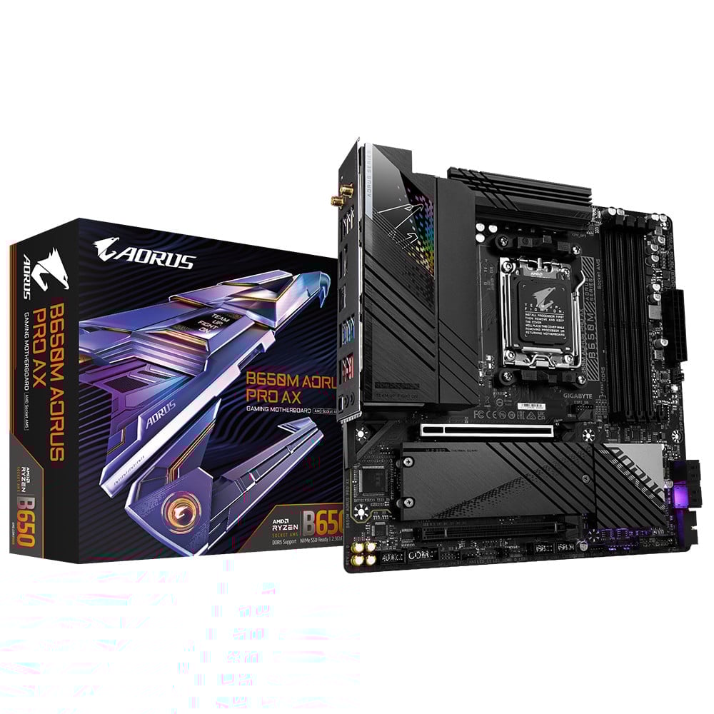 Bo mạch chủ GIGABYTE B650M AORUS PRO AX (DDR5)