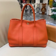 Hermes 愛馬仕花園Garden Party 30 橙色