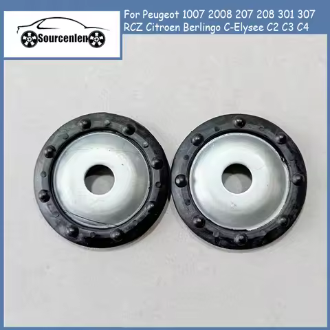Front Shock Absorber Cup Shaped Support Pad For Peugeot 1007 2008 207 208 301 307 RCZ Citroen Berlin