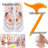 MELODG Massage Socks, Foot Relief Massage Stick Reflexology Socks,  Health Improvement Acupoint Tria