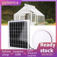 ppieenca-my Luocute Solar Exhaust Fan  12v Greenhouse with 8W Panel IP67 Weather Proof for Chicken C