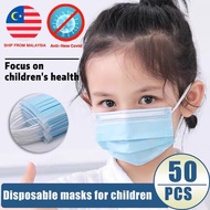 New AduKids Surgical Face Masks 3ply 50pcs/pack