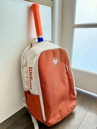 💜全新 新款 Wilson 威爾勝2025法網聯名雙肩網球包 男女同款 揹包