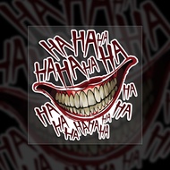 Foreign Trade HAHAHAHA Clown Mouth Graffiti Stickers Car Motorcycle Modified Creative Teeth Decals