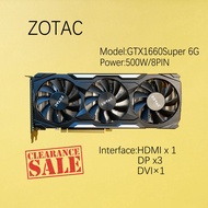 ▣Zotac Geforce Nvidia Gtx1660super 6g 1660ti 6g Video Cards Graphics Card Gpu - Graphics Cards - Ali