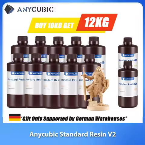 ANYCUBIC Standard Resin V2 405nm UV Resin For 3D Printer Printing Resin For LCD 3D Printer Mono M5s