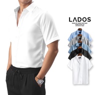 LADOS-38069 premium short-sleeved shirt, soft, wrinkle-free fabric