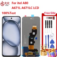 LCD Display For itel A80 A671L A671LC Touch Screen Digitizer Assembly With Frame Replacement Parts