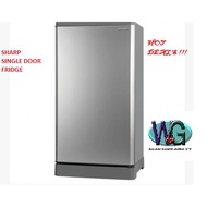 SHARP SINGLEDOOR FRIDGE SJD186MSL