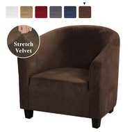 [Ready Stock] Furniture Slipcover Elastic Coffee Tub Sofa Armchair Seat Cover Protector Washable  Tu