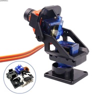 JUNMPER2R 1Sets Steering Gear Pan Tilt, PTZ with 2 Servo Ultrasonic Aerial Model Two Axis PTZ, Rc Pl