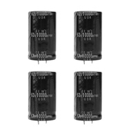 Audio Capacitor, 4Pcs 10000uF 63V Electronic Capacitor Audio Capacitor for Amplifier