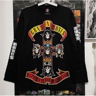 New Product West Coast Gun Flower Band Guns Rose Guns n'roses Pure Cotton Long Sleeve