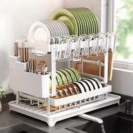 G.House Online ชั้นตะแกรงคว่ำจาน 2 ชั้น 30x42x30 ซม. MERCY สีขาว ของแท้