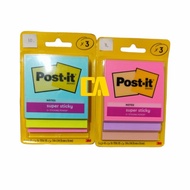 Post-it super sticky3m 3x3in 45 sheets