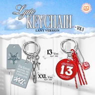 Lyric Keychain Lany version VOL.3 Cute Keychain Custom Keychain Cute Keychain Cute Keychain