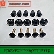 SKRU COVERSET KAWASAKI RR ZX150 RR 150 (COMPLETE)