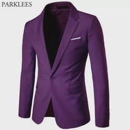 Blazer Pria Lilac/ Blazer Korea / Blazer pria / jas pria / jas blazer / jas slimfit / jas formal / j