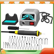 LH20 Wood Burning Tools, Adjustable Temperature Wood Burner Kit, Beginner Craft Wood Burning,Pyrogra