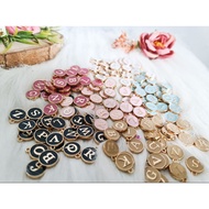 CHARM LETTER/EPOXY LETTER /ALPHABET AJ LETTER