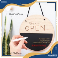 OPEN CLOSED SIGN - SHOP OPEN-CLOSE HANGING BOARD - SIGN BOARD