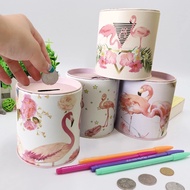 Owl tabung Flamingo tabung emoji coin bank tabung duit ins coin box children coin bank coin box anim