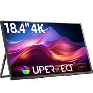 UPERFECT  UXbox 【การจัดส่งในพื้นที่】T118 - 18 Inch Large Gaming Monitor 4K Display for Starfield 100% sRGB Wide Color Gamut] HDR FreeSync Speaker Type-C HDMI VESA Portable Monitor for Laptop PC Phone Stand Smart stand