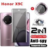 Honor X9D X9C smart X60 Pro x60Pro 5G 2024 Curved Privacy Tempered Glass Screen Protector full Cover