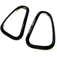 ATEX Glossy Black Tail Light Lamp Trim Cover Stickers (Painted) for Cooper S R50 R52 R53 MK1 2001~20