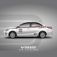 Vios car Sticker - Car Decal - Ds Decal​