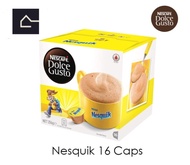 ์Nestle Nesquik เนสควิกค์ ช็อกโกแลตสำหรับเด็ก Nesquik Nescafe Dolce Gusto 16 แคปซูล/กล่อง BBE: 09/20