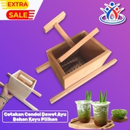 Cendol Dawet Ayu Mold Made of Selected Food Grade Wood,/ Cendol Mold