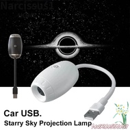 NARCISSUS Galaxy Projector, USB Powered 5V1A LED Starry Sky Lamp, Large Range Projection Atmosphere 
