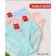 KATUN 6PCS panties Wanita teen/yutind soft cotton