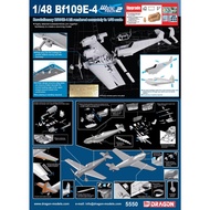 DRAGON 5550 1/48 German Bf109E-4