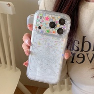 Cute Fireworks & Carousel Transparent Phone Case For iPhone 17 16 15 14 13 Pro Max Case