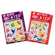 HYPERBOOK MY FIRST BUKU ABC & 123 BRGAMBAR AWAL YEARS OLD 5