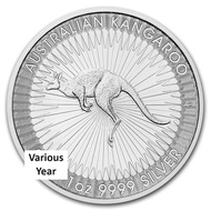 The Perth Mint Silver Kangaroo 1oz Coin - Various Year