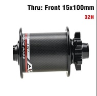Hub 32Hole Arc Pro Carbon Mt010Cb - Discbrake Sixbolt - Ta15X100 - Hub Depan Disc 32H