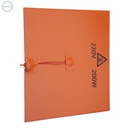 Silicone Heated Bed Mat Even Temperature Distribution Strong 3 Meter Backing