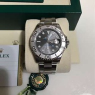Rolex Yacht Master 116622 37mm 勞力士灰面藍針