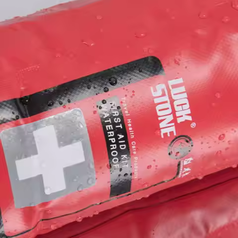 Waterproof Primary Aid Bag Moisture-Proof Primary Aid Dry Bag PVC Dry Sack Lightweight Outdoor Stora