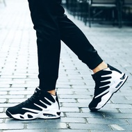 ขนาดใหญ่ hightop Air Cushion รองเท้าผ้าใบผู้หญิงกีฬารองเท้ากีฬาผู้ชายวิ่งรองเท้าผ้าใบสีดำรองเท้าผ้าใบเด็ก krasaovki A-77