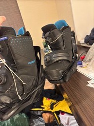 burton step on boot +blinding