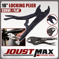 10” Locking Plier 250mm Curved Jaw Locking Pliers Vise Grip Torque Lock DIY Hand Tool Gripe Plier Ja