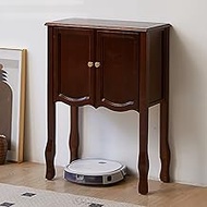JIAOCKJIAO Entryway Table, Console-Table with Storage Cabinet, Wood Sofa Table, Couch Table with Adj