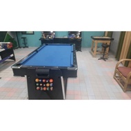 Multi-function turned 4 in 1 7-ft pool table Meja Pool billiard