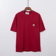 Carhartt Carhartt K87 เสื้อยืด แขนสั้น มีกระเป๋า สไตล์คู่รัก