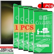 HD Ceramic Film, 1 Piece, Compatible with Samsung Galaxy S25 Ultra, S24, S23, S22, S21, S20 Ultra, S